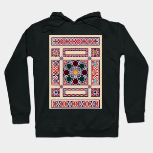 Ornamental Pattern Circles 1897 Cairo Egypt Hoodie